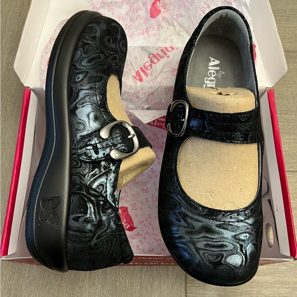 Alegria Kourtney Slickery Mary Janes UD 9.5/10 EU 40